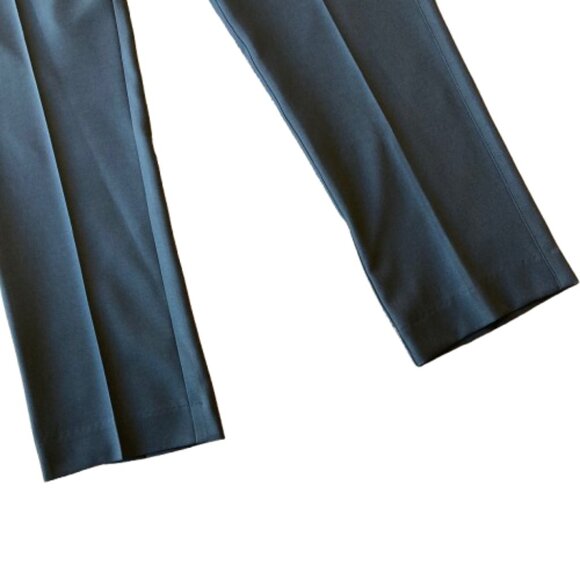 Peter Millar Flat Front Chino Trouser Pants Men's 36x30 Navy Blue EB50 - Picture 2 of 9